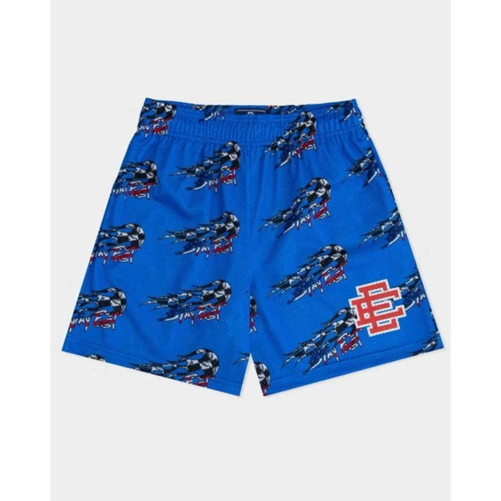 MEDIUM Eric Emanuel Matty Boy BLUE Mesh ✅❤️ SHIPS ASAP‎ BRAND NEW RARE